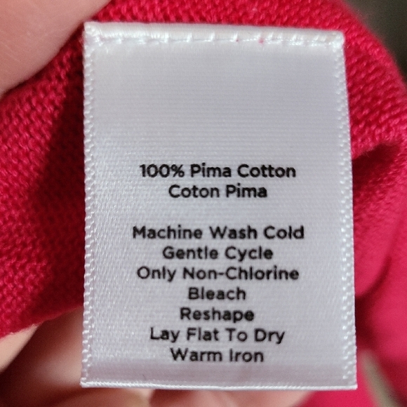 Talbots Fuchsia Knit Top - Picture 4 of 5